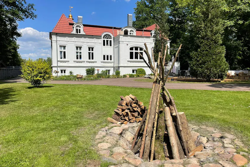 Feuerstelle im Schlossgarten